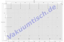 Grid vacuum table RAL-Series