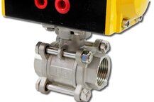 Pneumatik Kugelhahn 1"