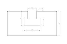 Stahl T-Nutenplatte 3020 "Big Block"