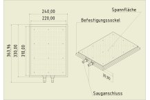 Vakuumtisch VT DIN-A4FAL