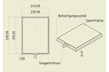 Vakuumtisch VTDIN-A4 Metapor
